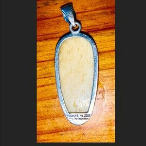 Jewelry - Sterling Silver Carved Tribal Pendant. Jewelry - Sterling Silver Carved Tribal Pendant.